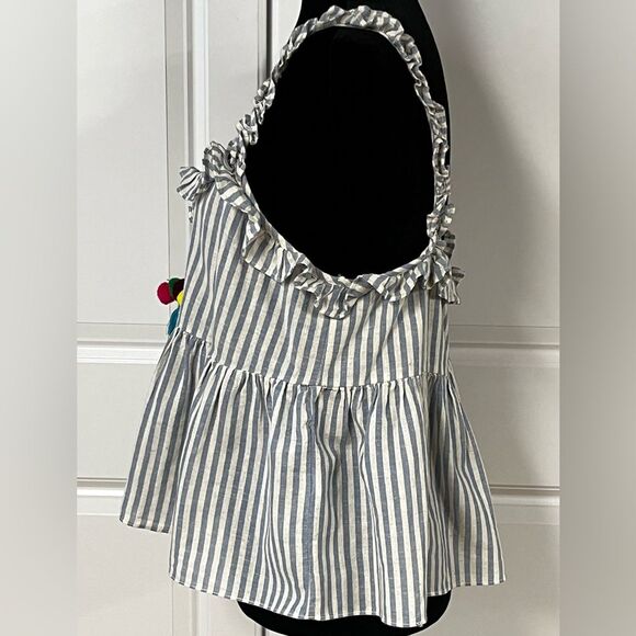 Zara trf Collection Babydoll Top - Picture 3 of 5